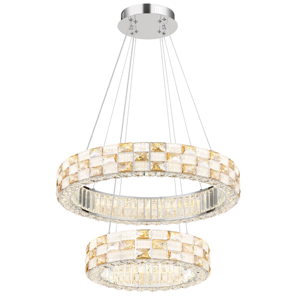 Globo HanglampLidia chroom - 67396H