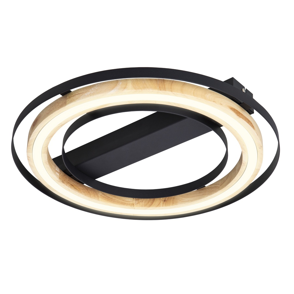 Globo Design plafondlamp Rilas zwart - 62374608X