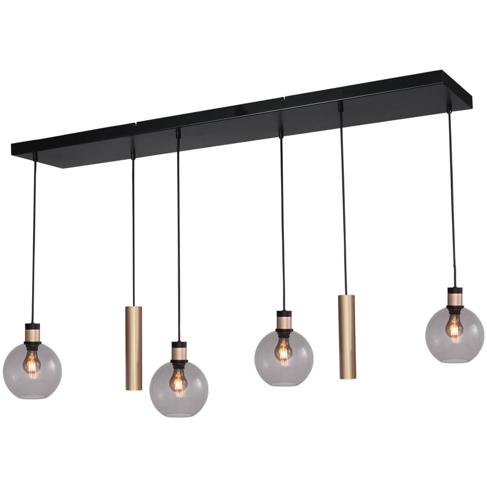 Masterlight Hanglamp Lazise 2 4x Ø 20cm en 2x GU10 - 2941-050213025620RG2