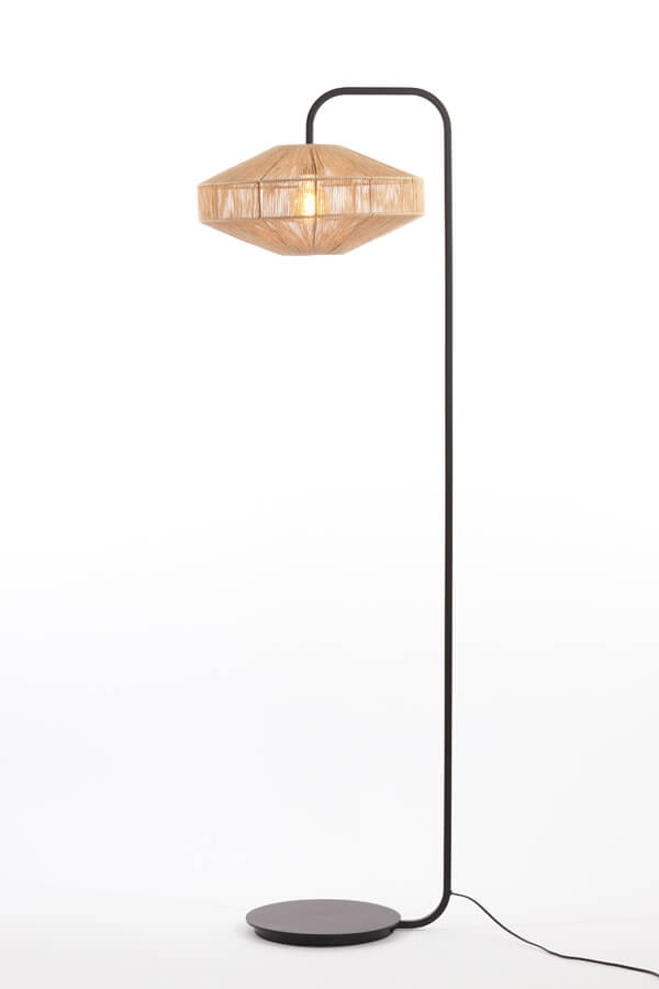 Light & Living Rotan vloerlampLyra Ø 43cm - 8054684