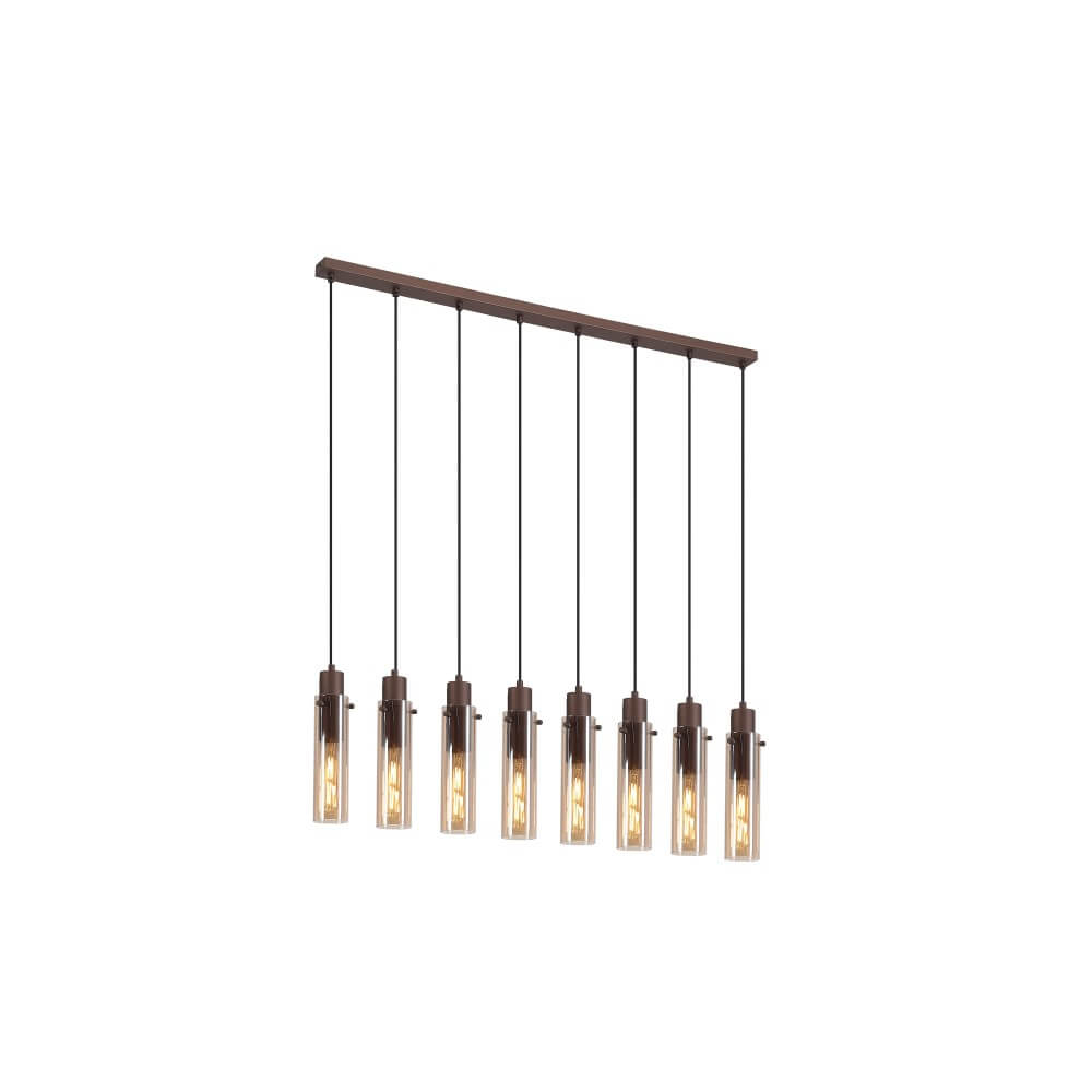Searchlight 8-lichts hanglamp Sweden II recht - 88921-8MO