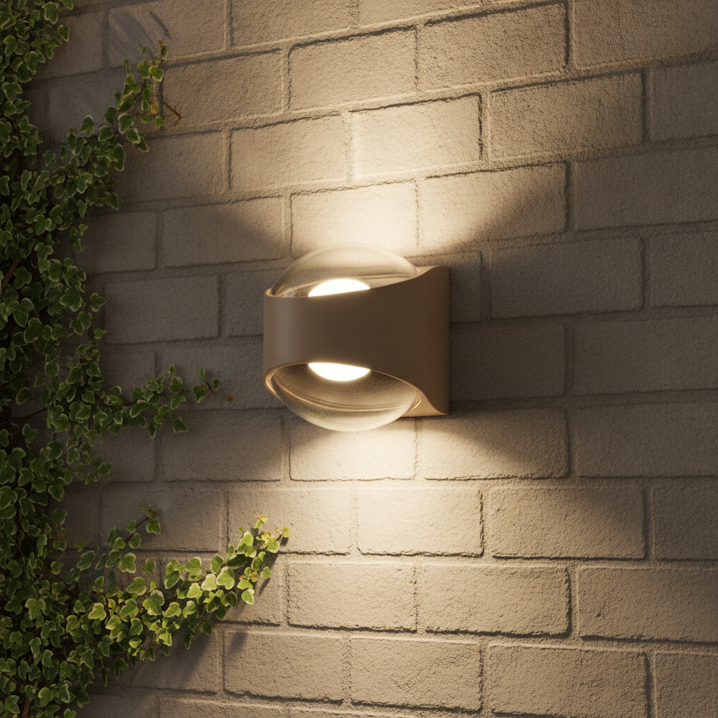 Artdelight Moderne muurspot London beige - 2x led - WL LONDON BE