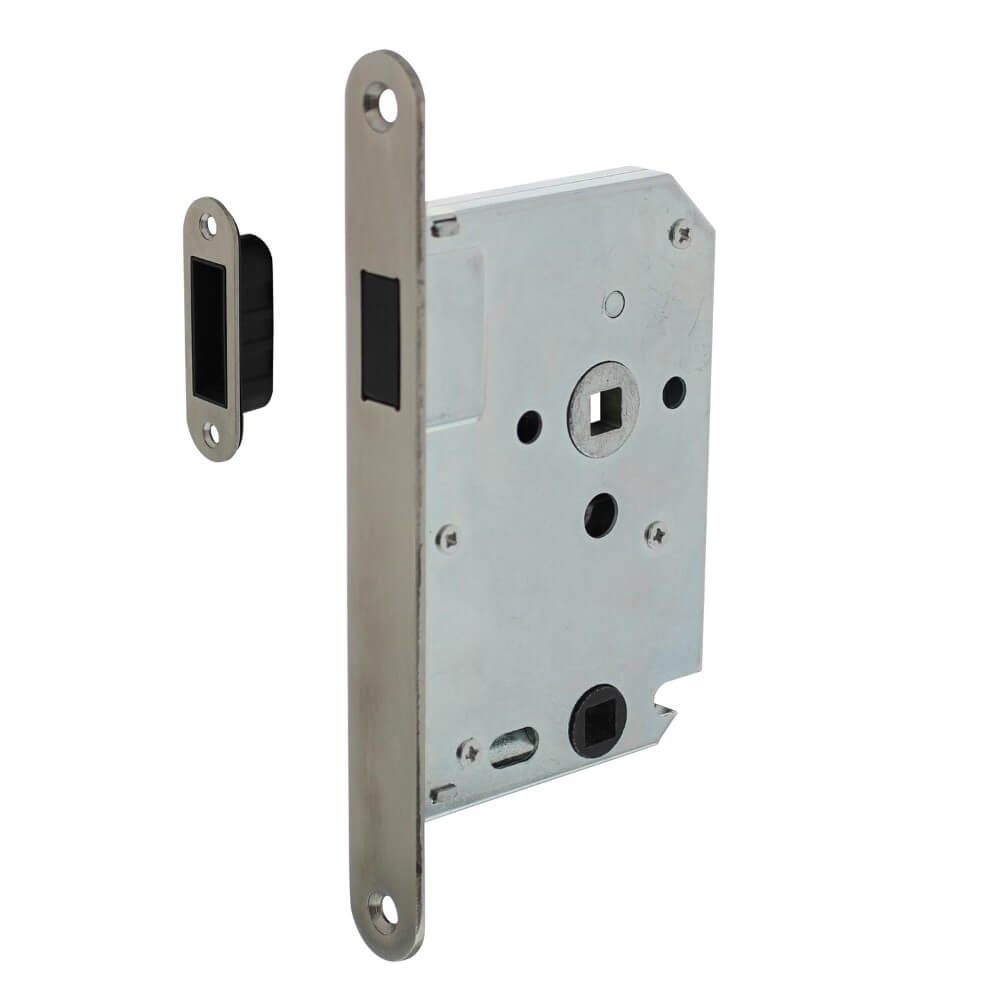 Intersteel Slotkast toilet 63/8Domus magneet RVS afgerond - 0094.957065