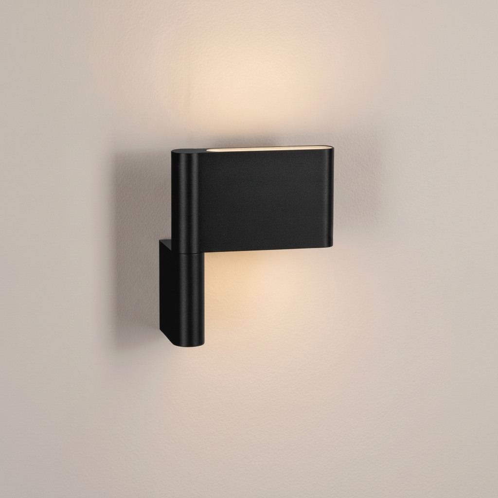 Lyora WandlampFlusso zwart - 9540277