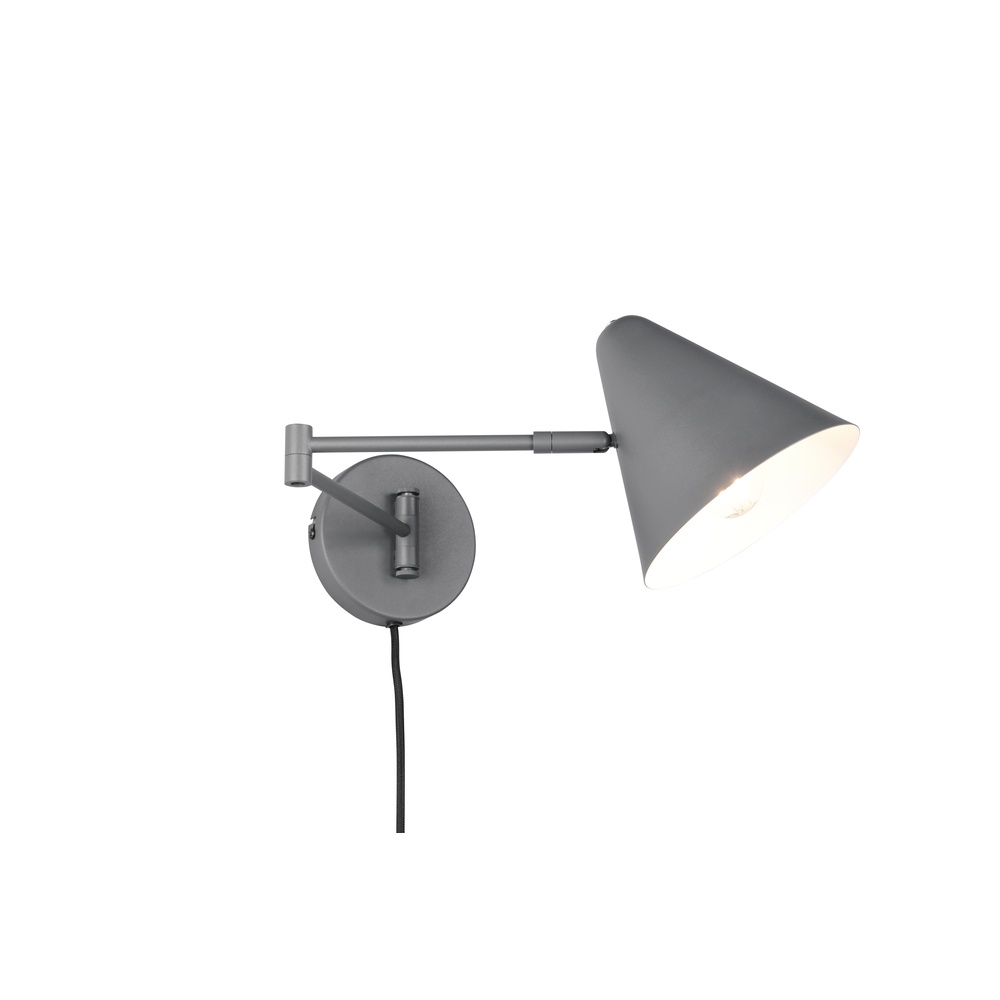 Trio Design wandlampCosima antraciet - 263970142