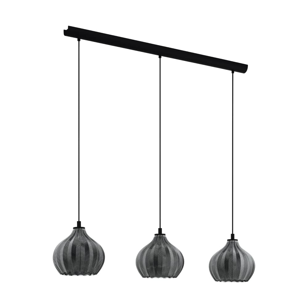 Eglo 3-lichts glazen hanglampTamallat - 43577