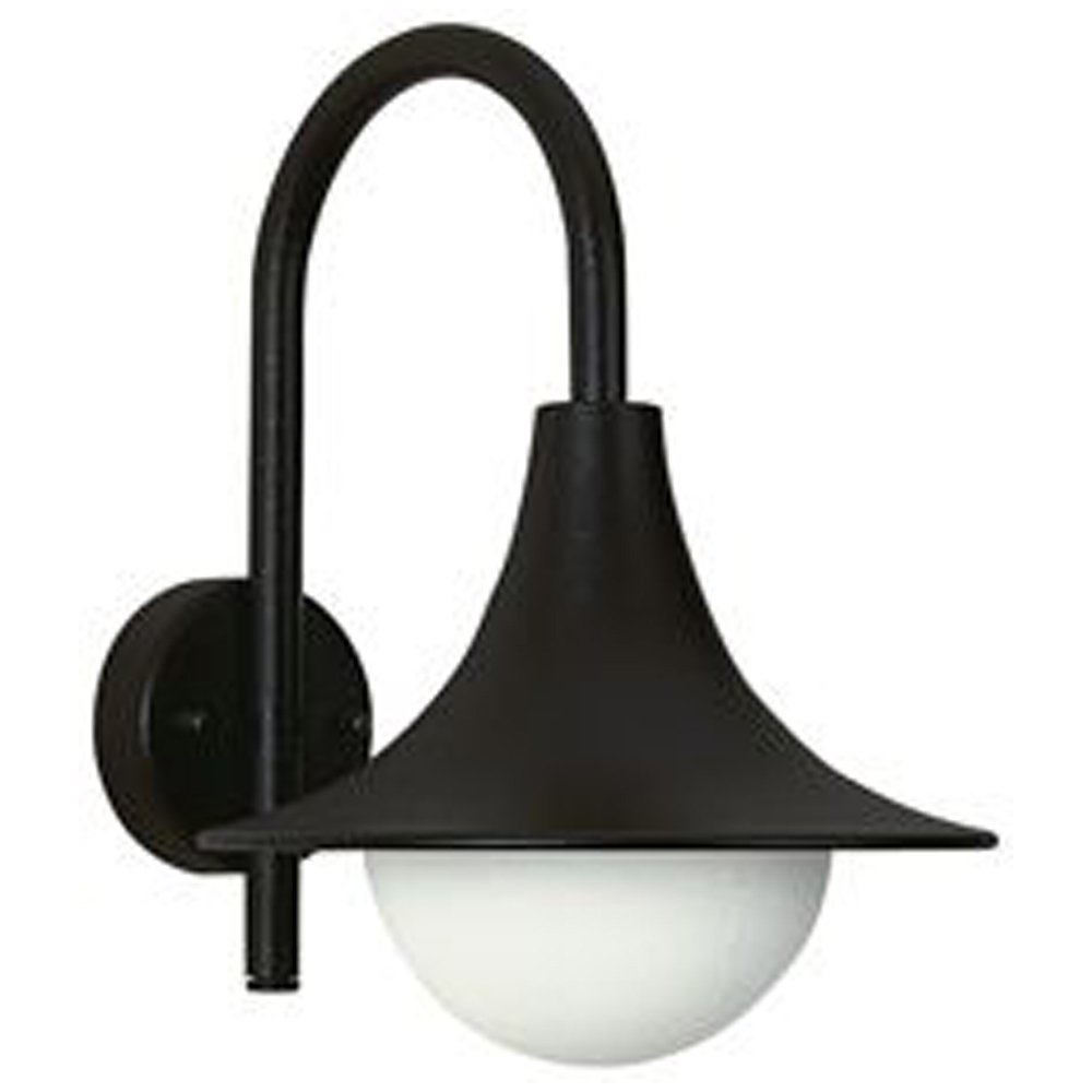 Albert Wandlamp buiten downLanor 37cm - zwart - 660669