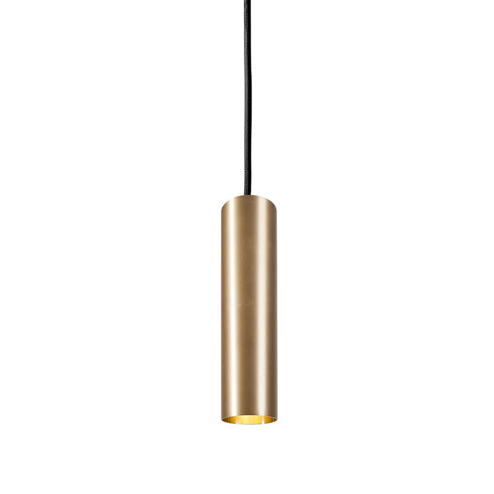Lyora Smalle hanglampEye zwart/goud - 8914