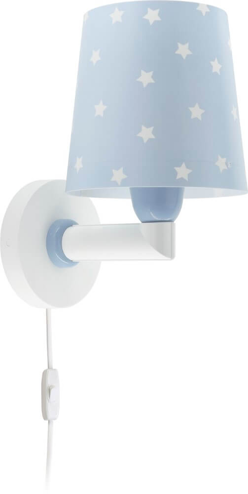 Dalber Kinderkamer wandlamp Star Light soft blauw - 82219T