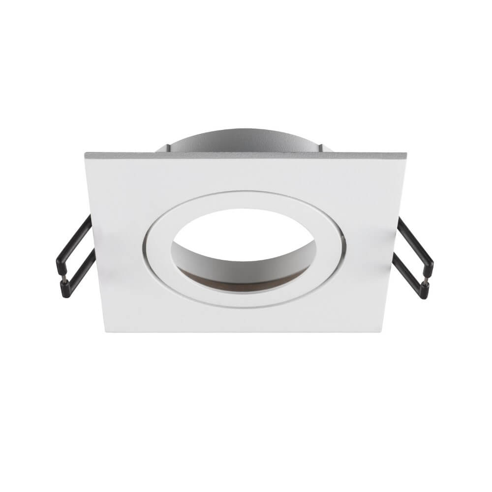 SLV Inbouwring New Tria 68 vierkant wit - zonder fitting - 1007328