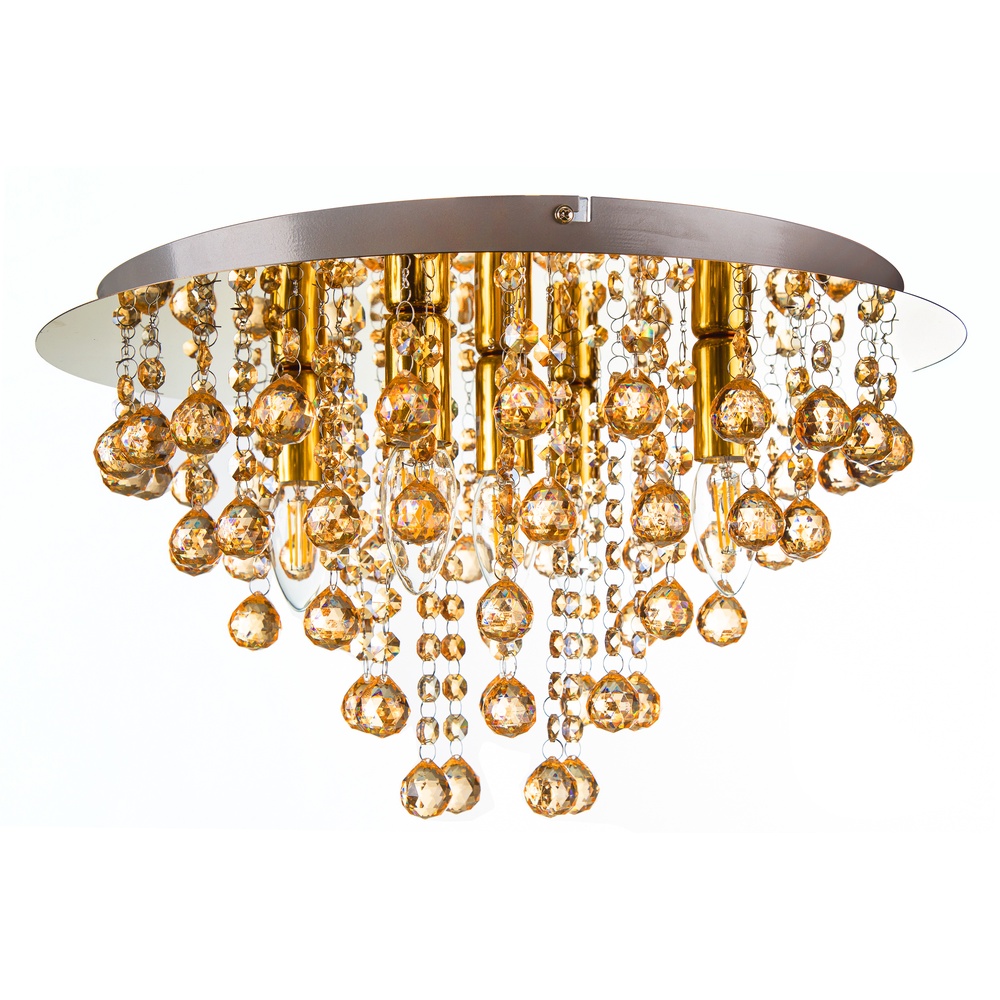 Globo Plafond kroonluchterLondon goud Ø 46cm - 63040545