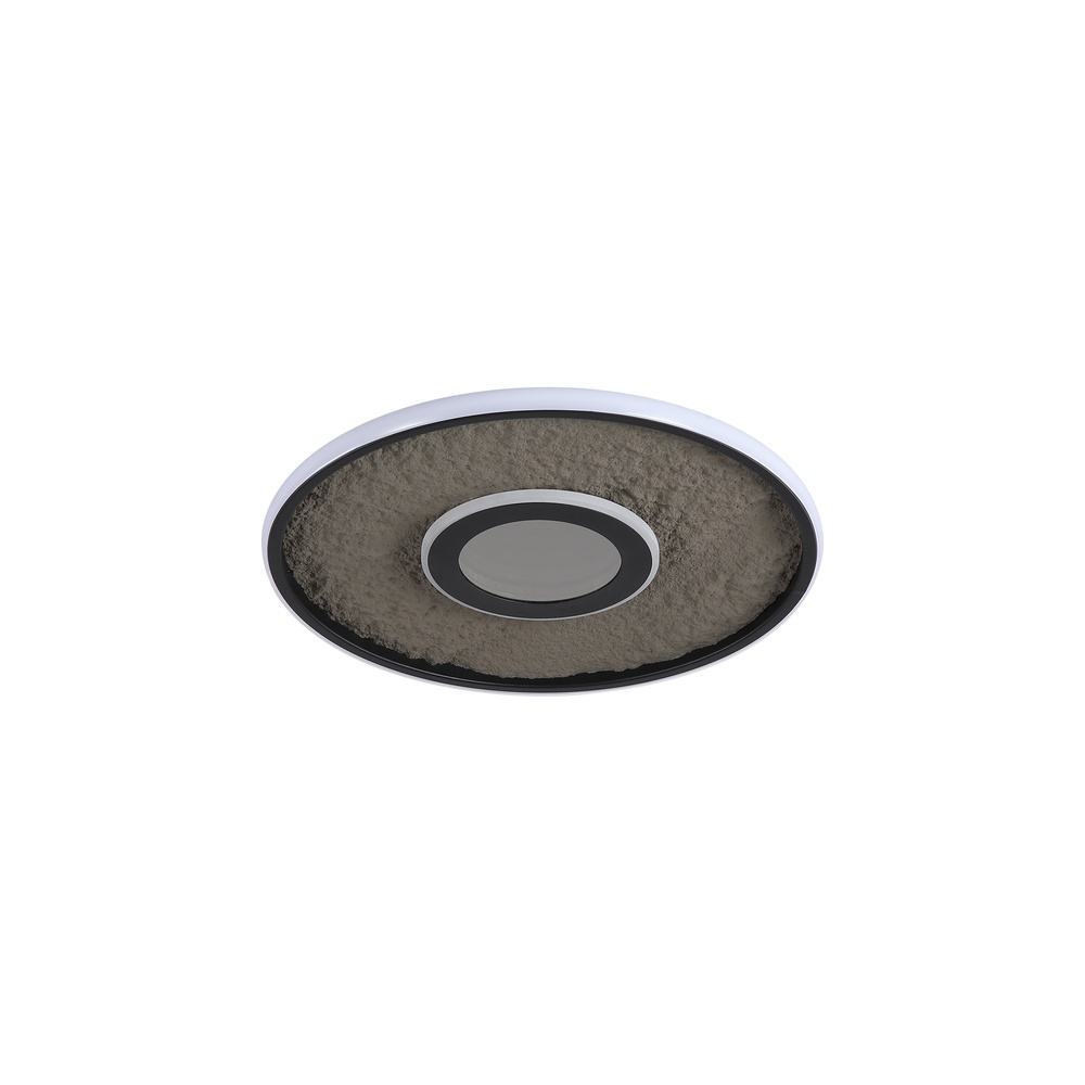 Searchlight PlafonniereLumadisc zwart infinity centrum - 80780-46BK