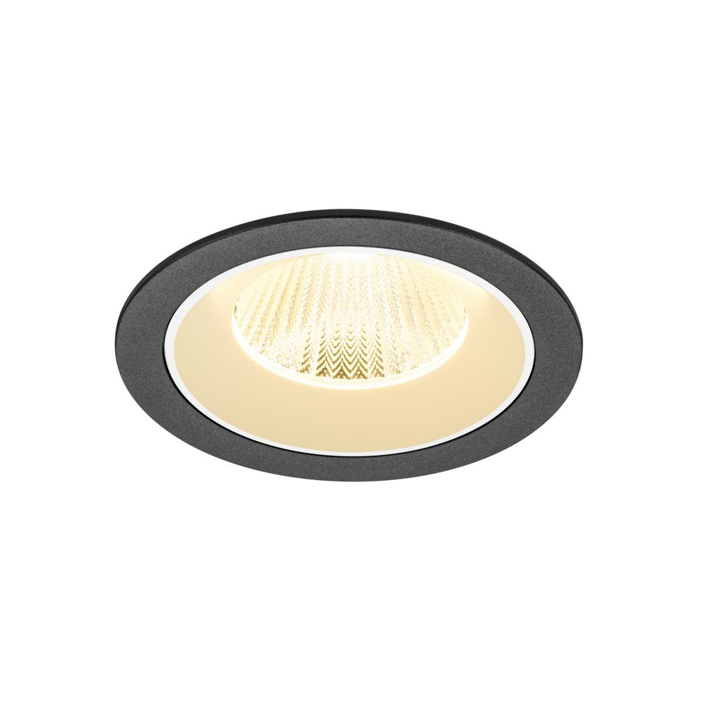 SLV InbouwspotNuminos L zwart/wit 3000K - 40gr - 1009778
