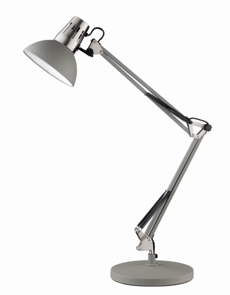 Fischer & Honsel Stoere bureaulampPit grijs - 98271