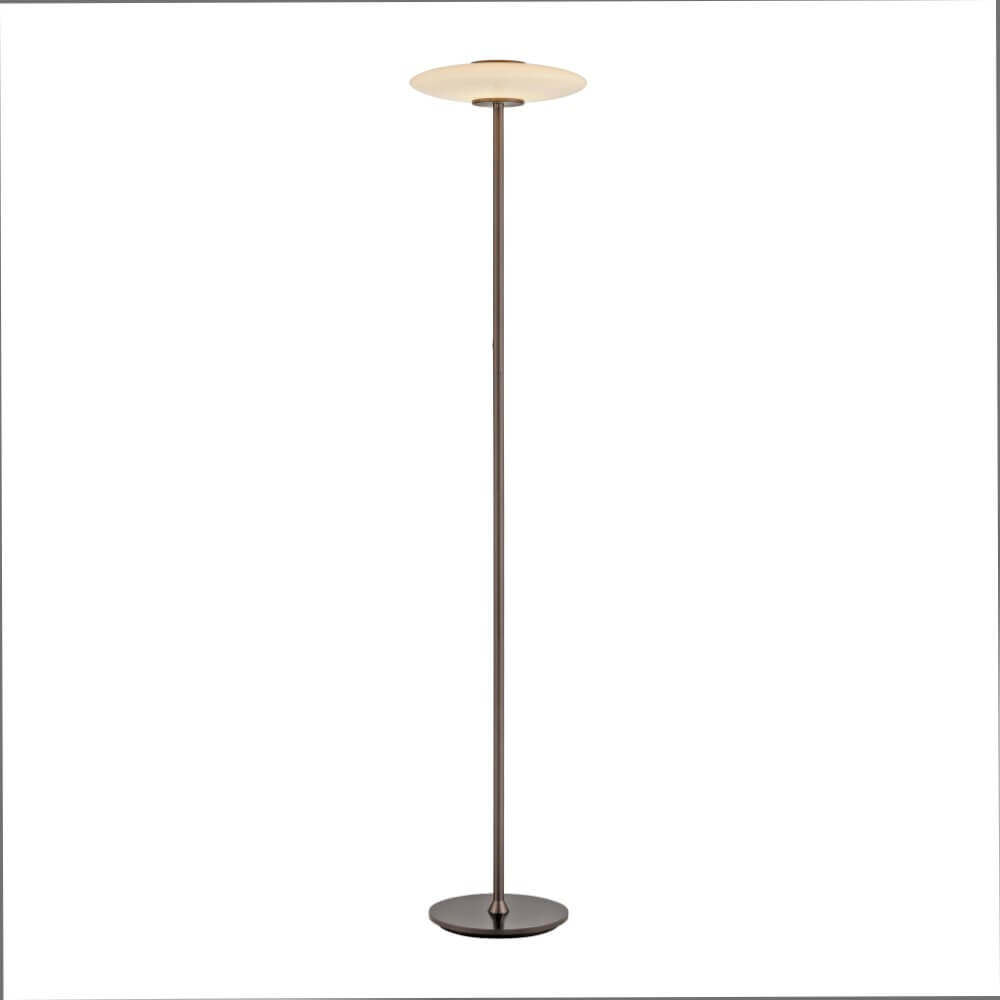 Paul Neuhaus Design vloerlampPure Vitrum bruin - 481-34