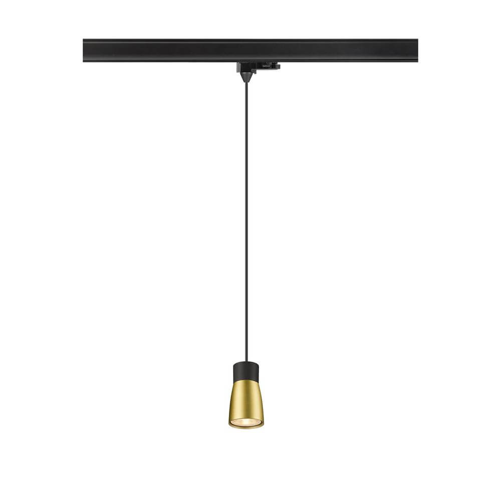 SLV Pendel voor rail Puri 2.0 Dome zwart-goud 3-fase - 1008282
