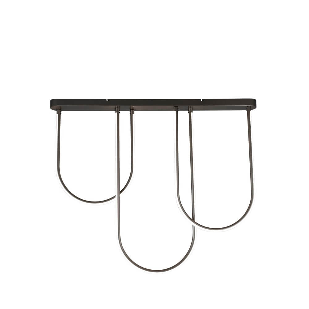 Searchlight PlafondlampChime zwart - 23325BK