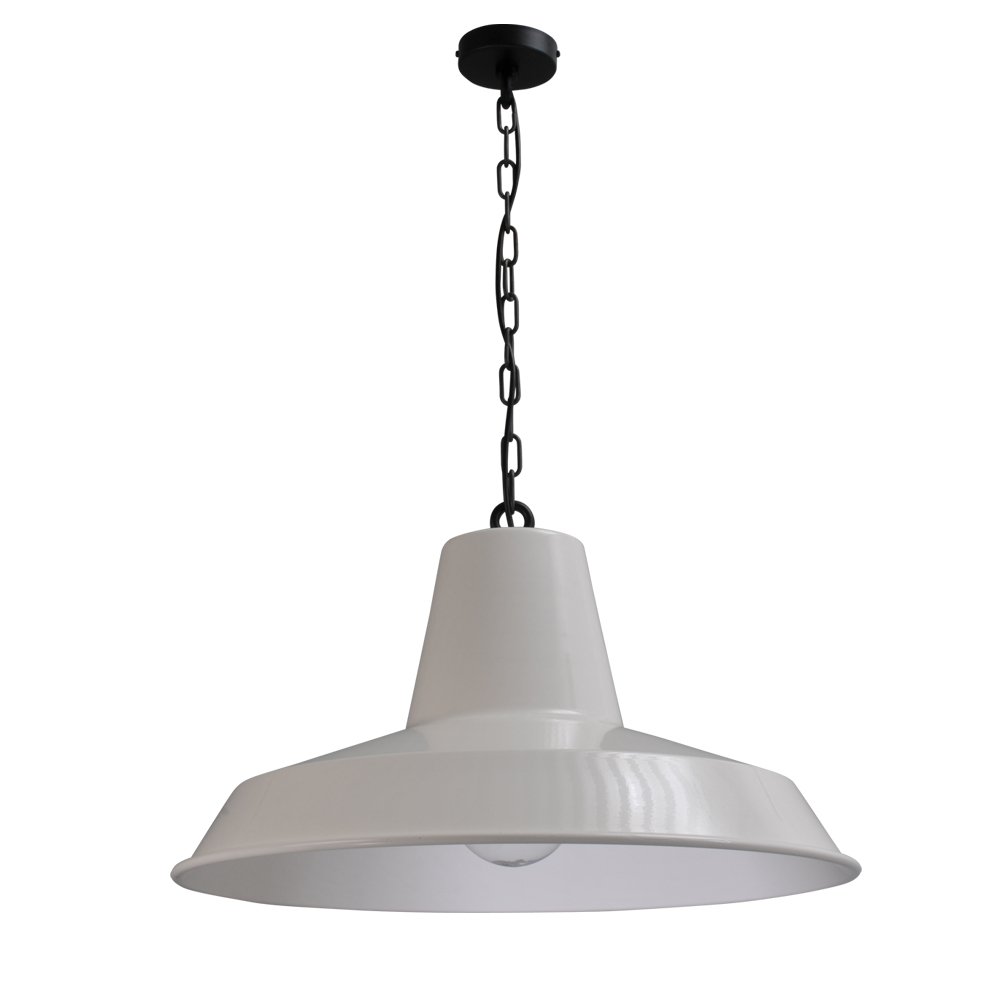 Masterlight Retro hanglamp Prato XXL Industria 67 wit met zwart - 2015-06-06-K