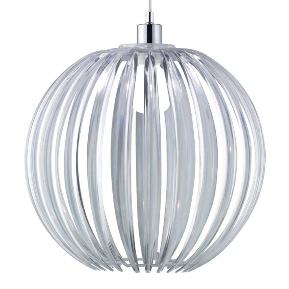 Trio Moderne HanglampTressi 40cm transparant - 304100100