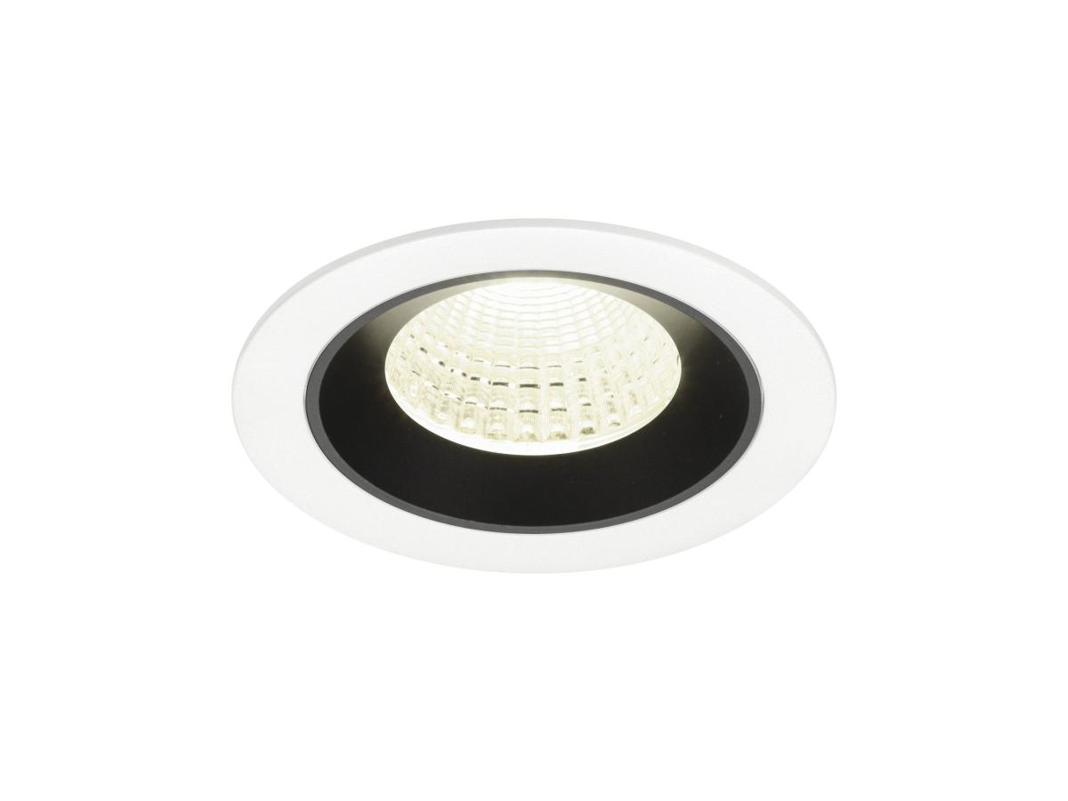 SLV InbouwspotNuminos M wit/zwart 4000K - 55gr - 1009646