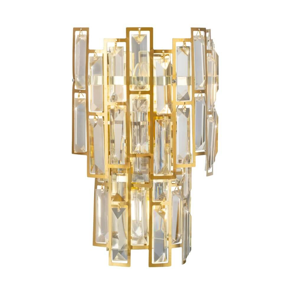 Stars of Light Kroonluchter wandlamp chroom Calmeilles goud - 39615