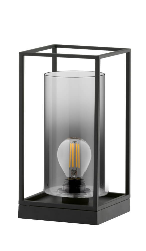 Fischer & Honsel TafellampSamu smoke glas - 50622