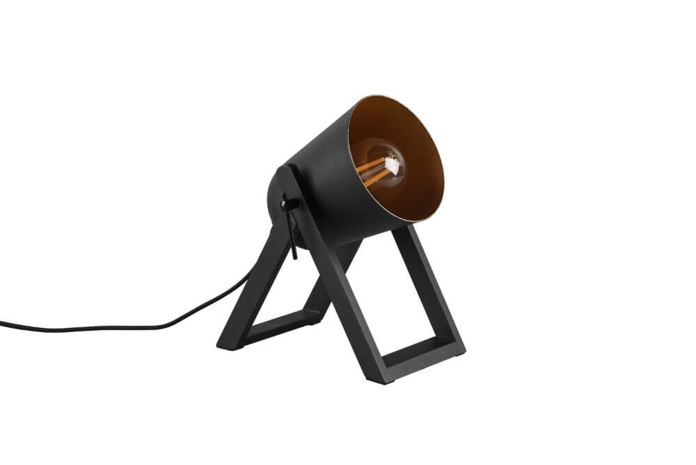 Trio Zwarte vloerlampMarc - R50721080