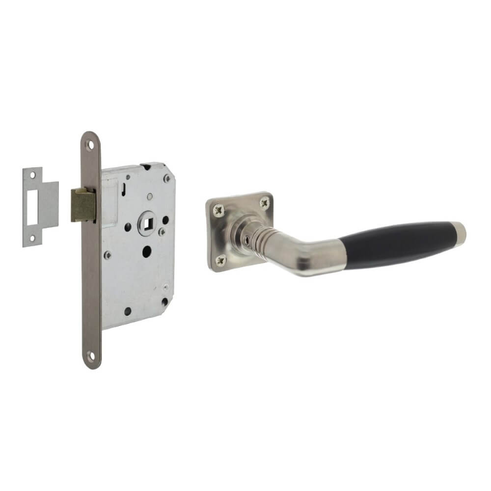 Intersteel Compleet deurklinksetTon Basic mat nikkel - 0019.023798