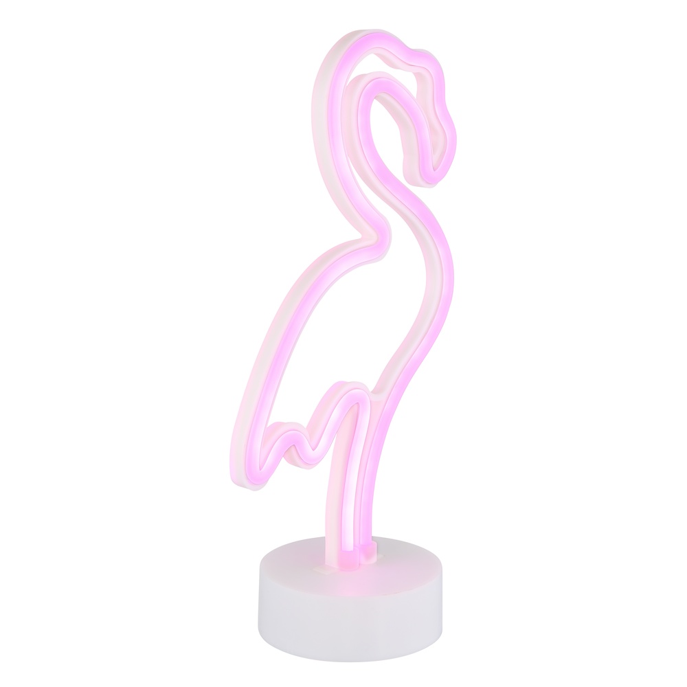 Globo TafellampjeFlamingo neon - 28064