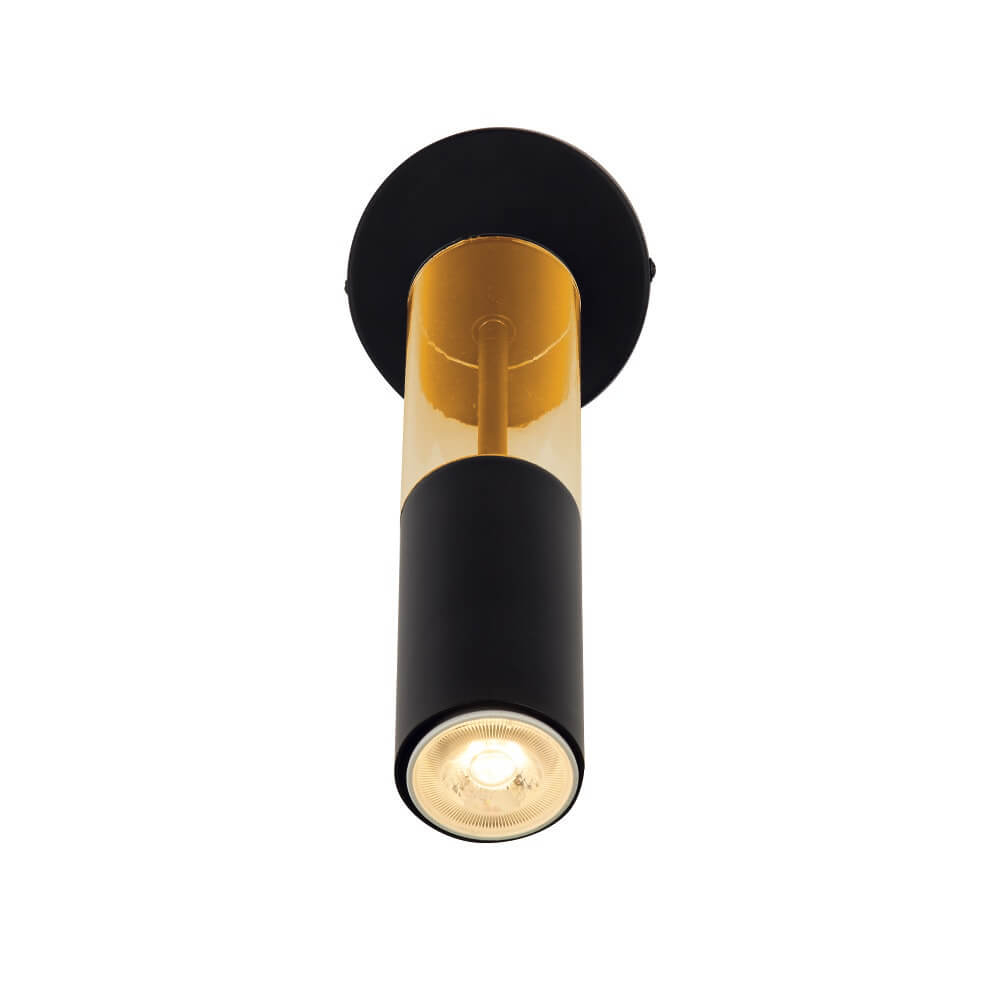 Searchlight Strakke wandlampMerrygold - 82122-1BK