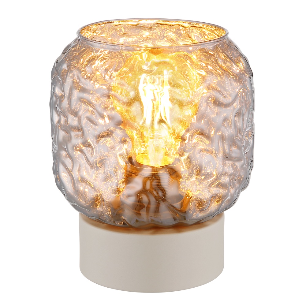 Globo Tafellampje Antonio zand bruin - 15973T
