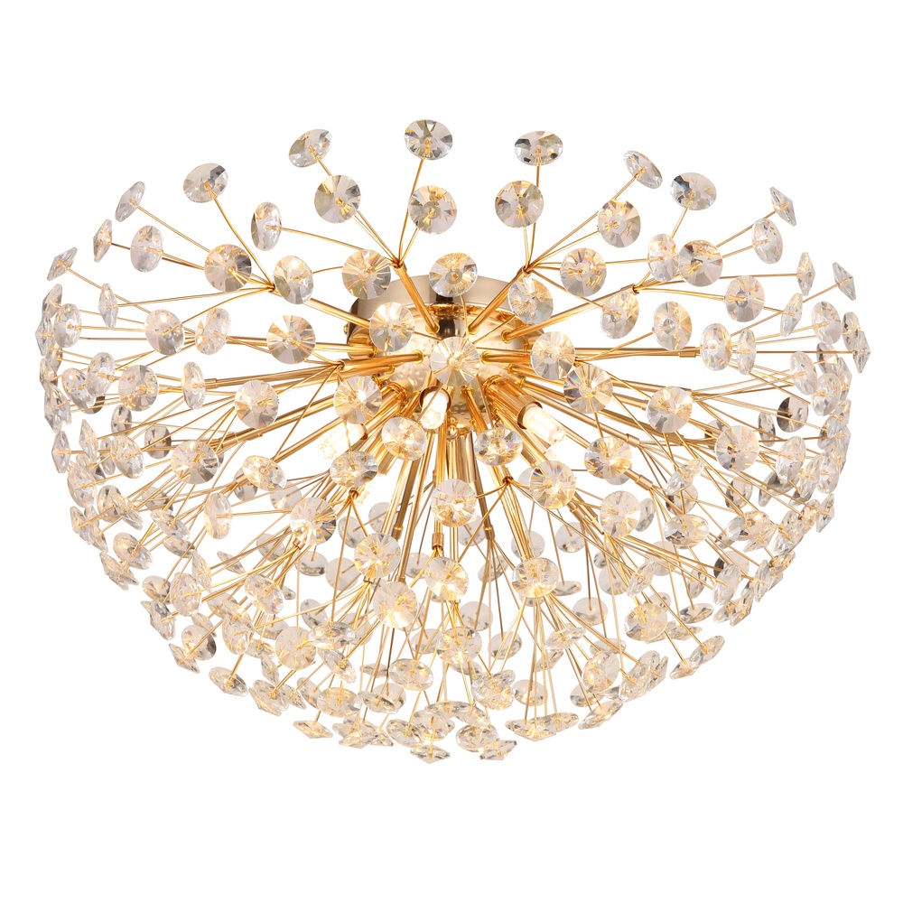 Globo Plafondlamp Katrina goud Ø 60cm - 64135D1