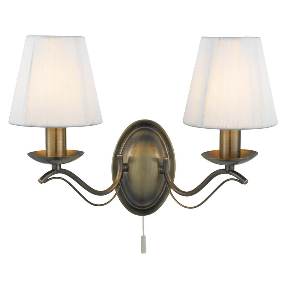 Searchlight Antieke wandlamp Andretti - 9822-2AB