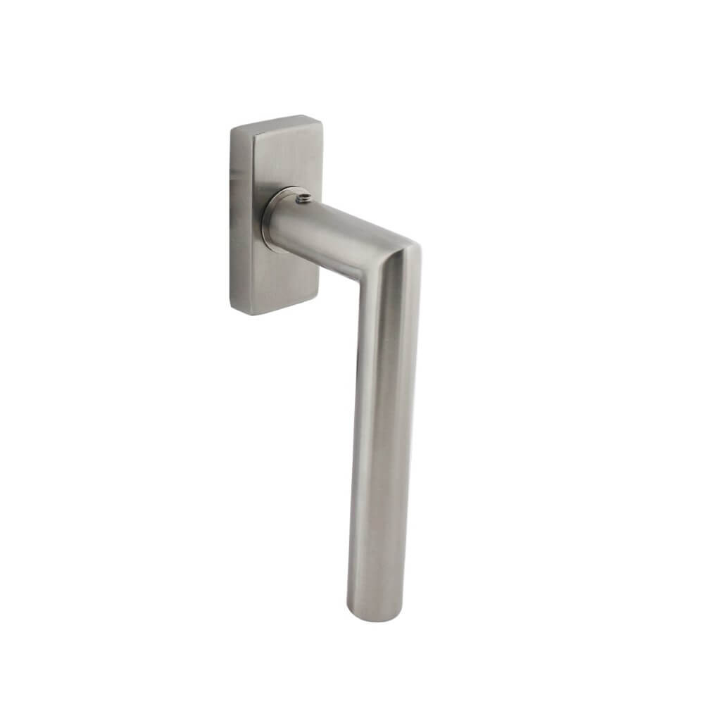 Intersteel RaamkrukJura rechthoekig rozet RVS - 0035.615615
