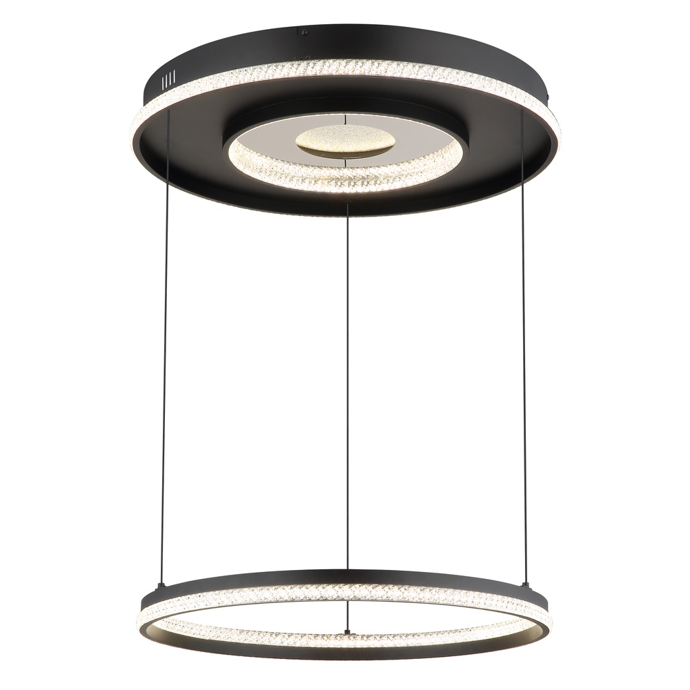 Globo Hanglamp Marsh zwart - 48041H