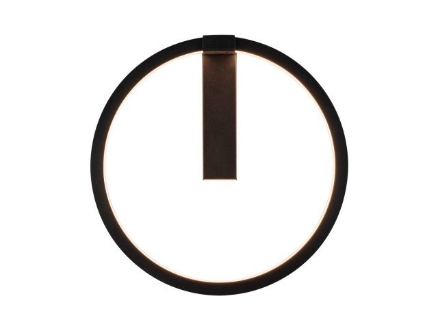 SLV Led wandlampOne Ø 40cm zwart - 1002915