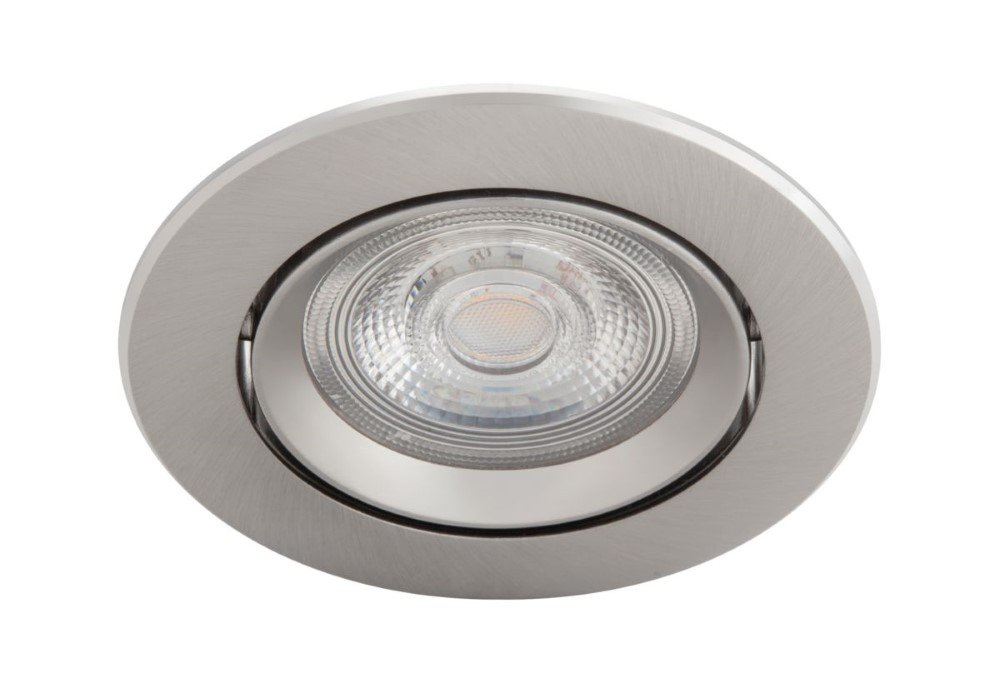 Philips Led inbouwspot Sparkle 5w - 2700K - 8,5cm metaalgrijs - 75562100