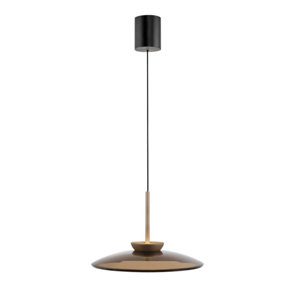 Paul Neuhaus 1-lichts hanglamp Pure E-Moon brons - 2195-97