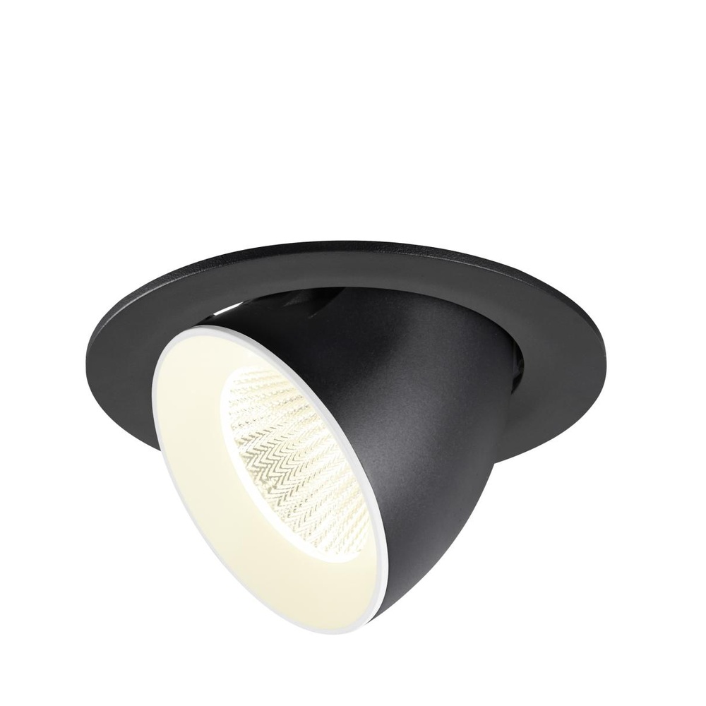 SLV InbouwspotNuminos Gimble L zwart/wit 4000K - 40gr - 1009743