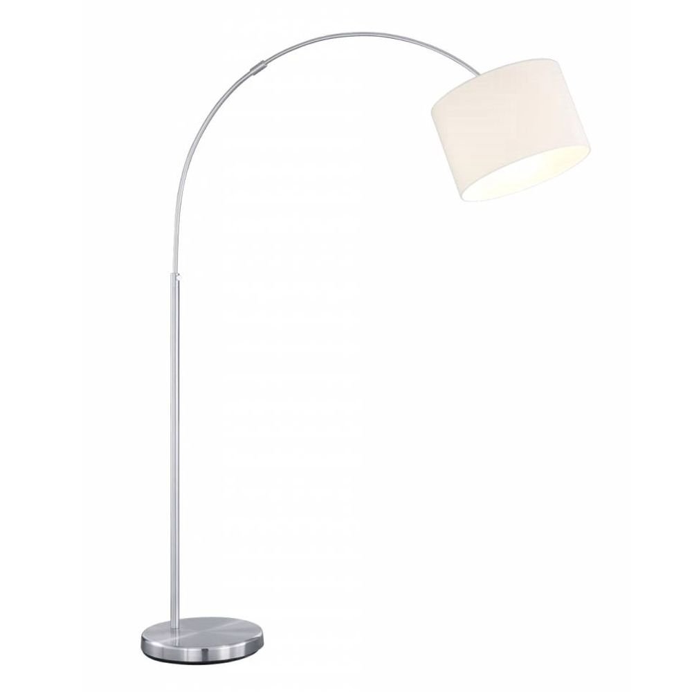 Trio Vloer schemerlampSeries 4611 met witte kap 30cm - 461100101