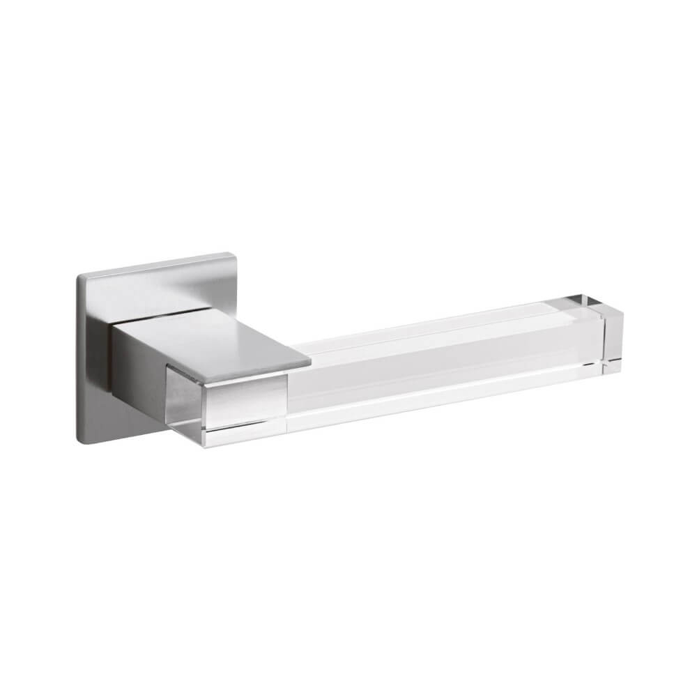 Olivari Design deurklinkIce Cube mat chroom en transparant - M223NSB8BM6