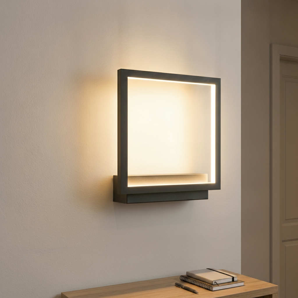 Tafellamp Cornice zwart design