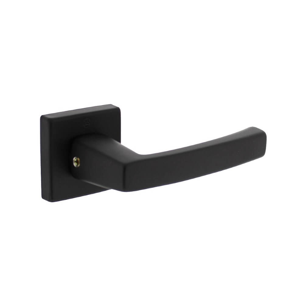 Intersteel DeurklinkMoora aluminium zwart vierkant - 0023.005702