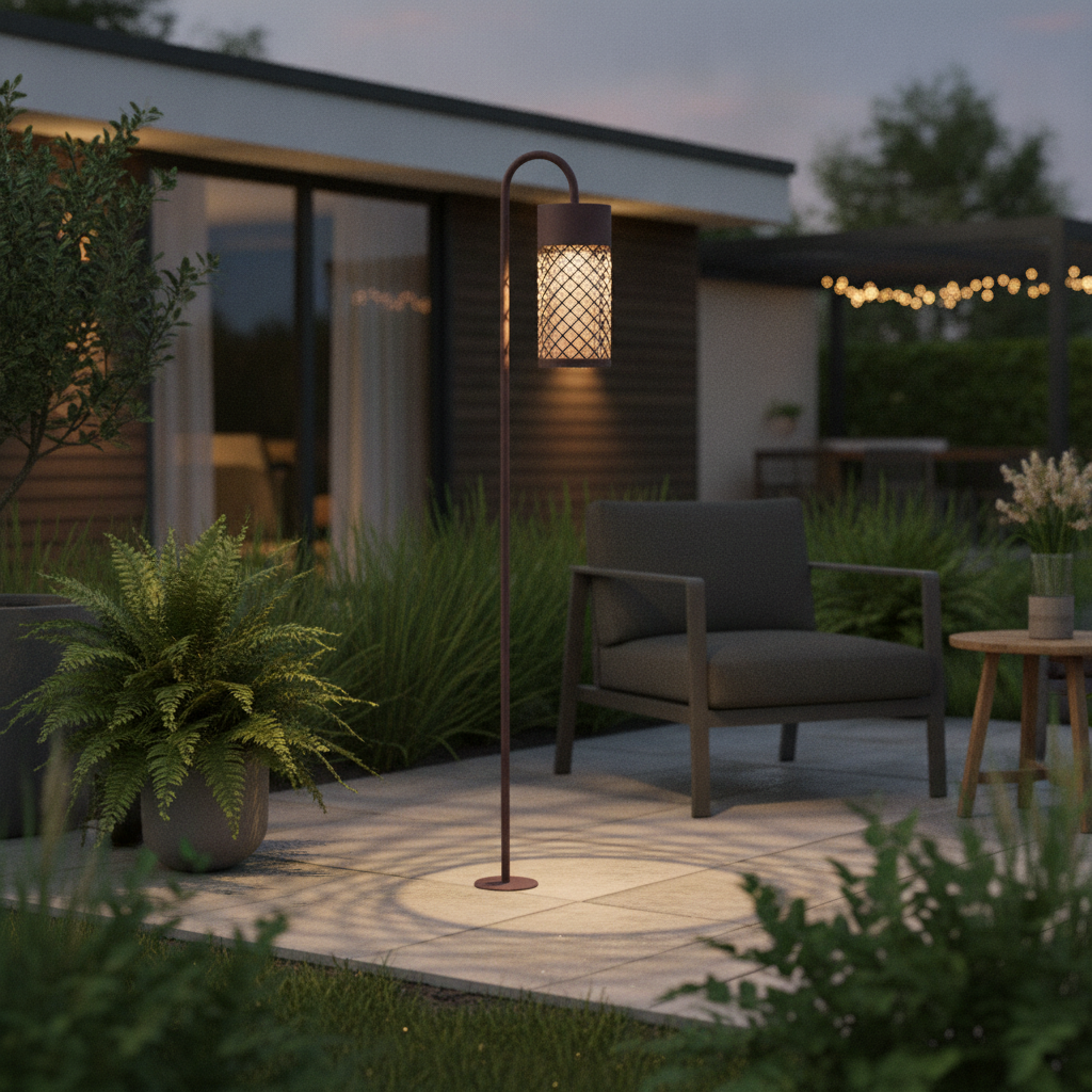 Lyora Tuinlamp Motley 100cm roestbruin - 108403