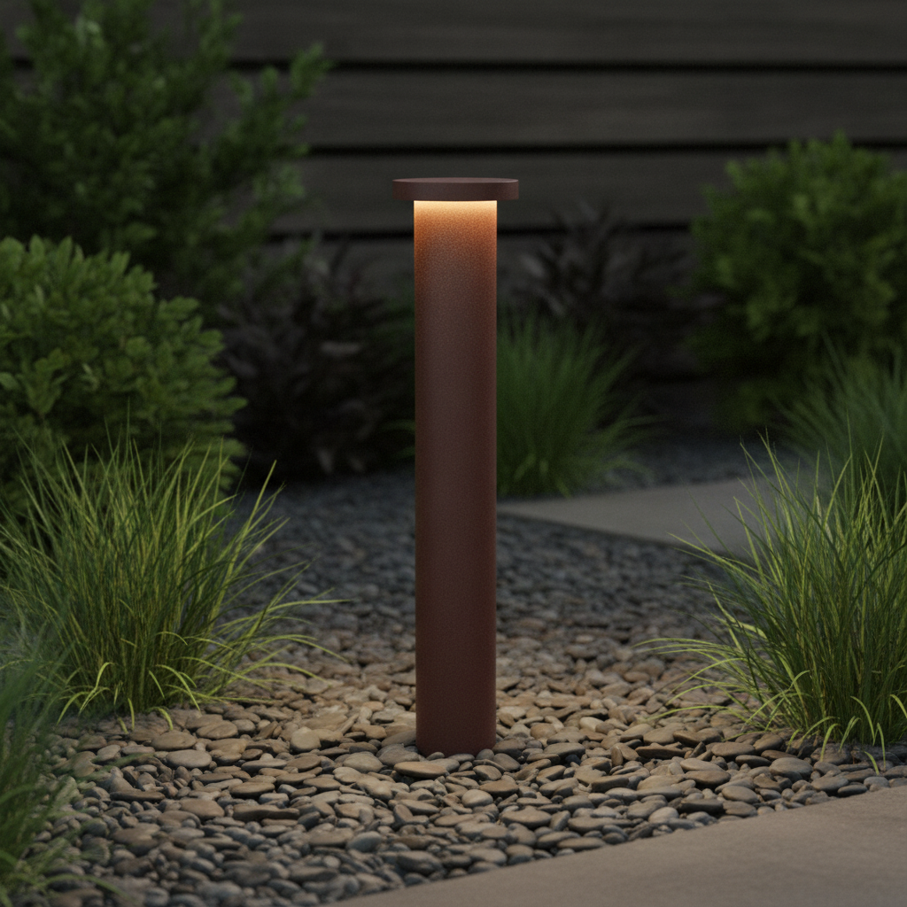 Lyora Moderne padverlichtingBast roestbruin 45cm - 3000K - 9035105