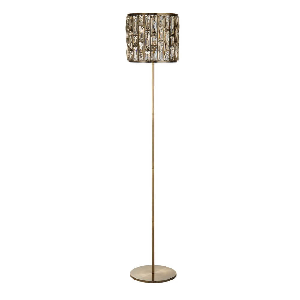 Searchlight Klassieke vloerlamp Bijou goud - EU6589AB