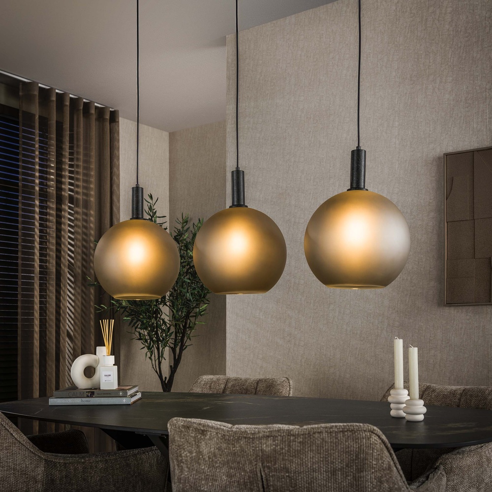 Lyora Glazen hanglampenBubble 3x E27 - 8443/48F