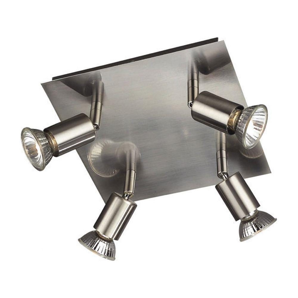 Philips Plafond SpotCarrea 4-lichts rvs - 5503417PN