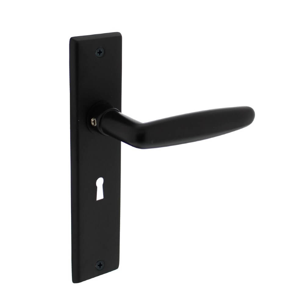Intersteel DeurklinkSophie sleutelgat 56mm zwart - 0023.022524