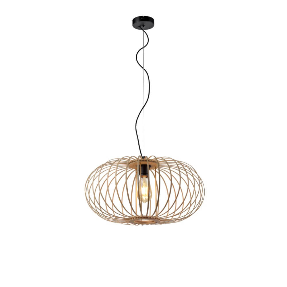 Just Light Houten hanglampRacoon Ø 50cm - 11409-79
